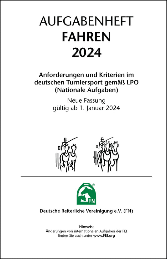 Aufgabenheft Fahren 2024 nur Inhalt