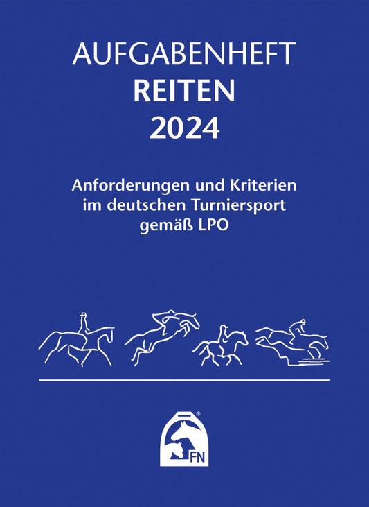 Aufgabenheft Reiten 2024 mit Ordner