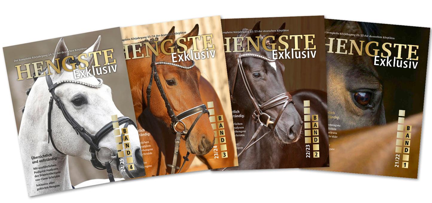 Hengste Exklusiv Band 1, 2, 3 und 4