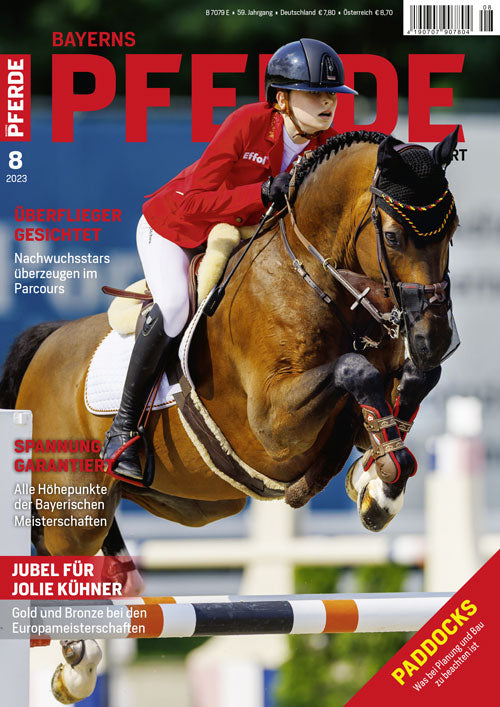 Bayerns Pferde Zucht + Sport Heft 08/2023
