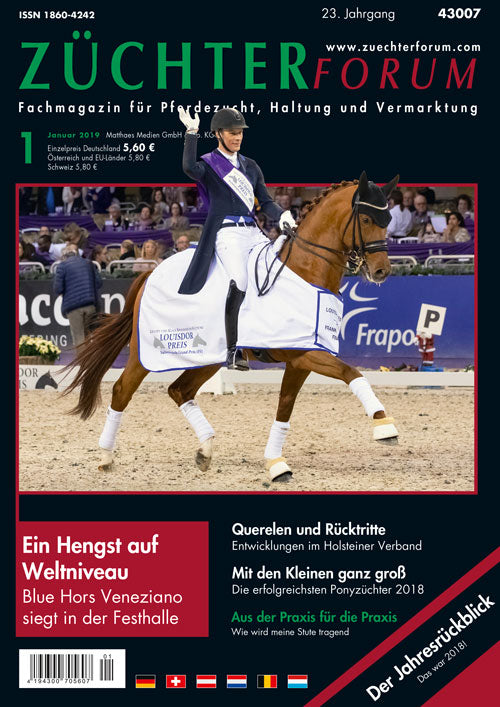 Züchterforum Heft 01/2019