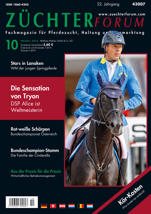 Züchterforum Heft 10/2018