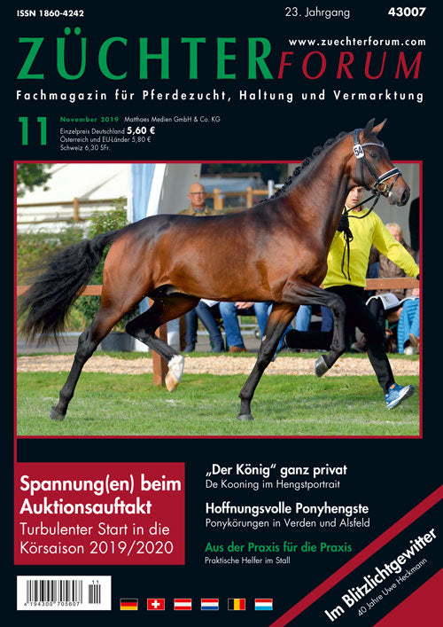 Züchterforum Heft 11/2019