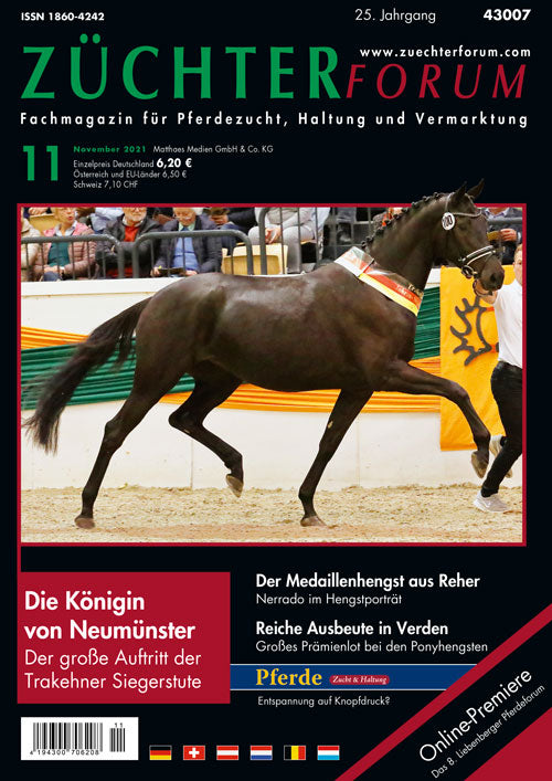 Züchterforum Heft 11/2021