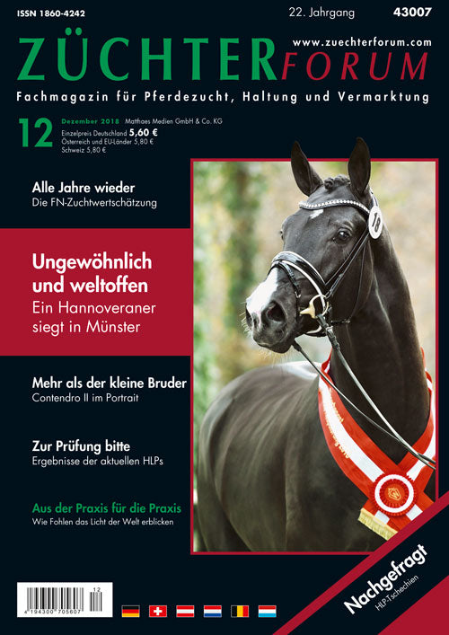 Züchterforum Heft 12/2018