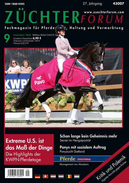 Züchterforum Heft 09/2023