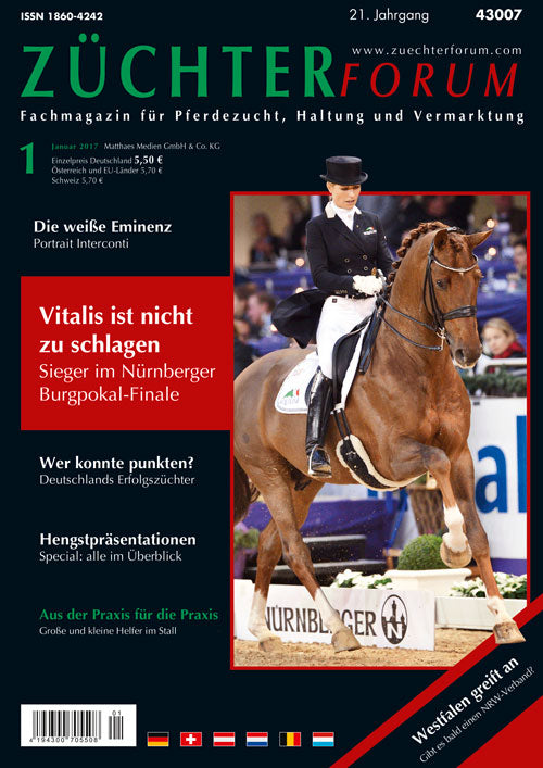 Züchterforum Heft 01/2017