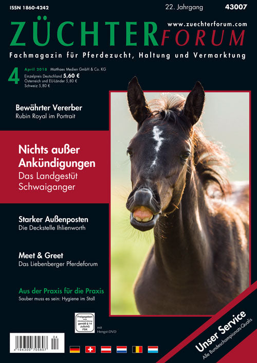 Züchterforum Heft 04/2018