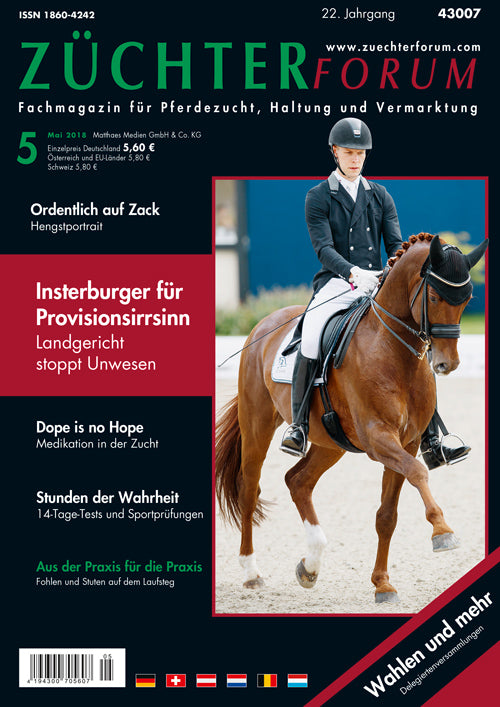 Züchterforum Heft 05/2018