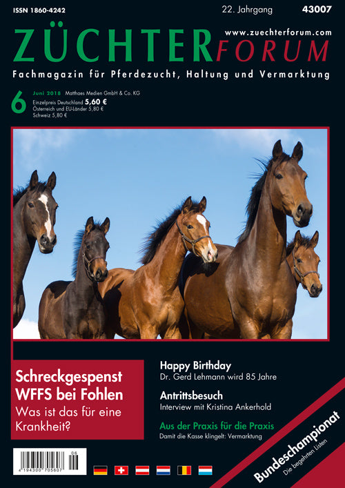 Züchterforum Heft 06/2018