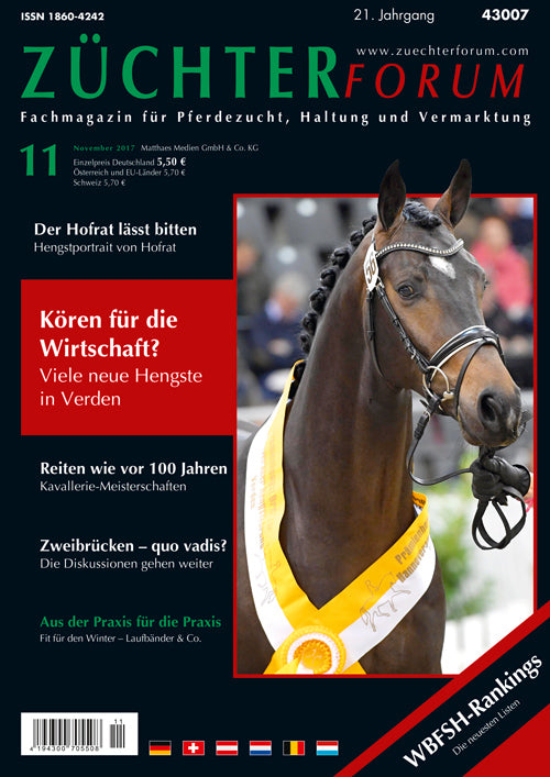 Züchterforum Heft 11/2017