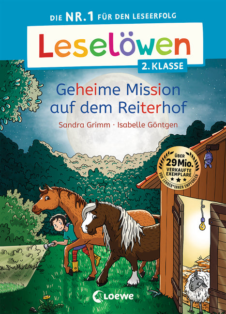 Leselöwen 2. Klasse - Geheime Mission auf dem Reiterhof