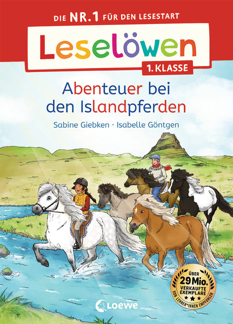 Leselöwen 1. Klasse - Abenteuer bei den Islandpferden