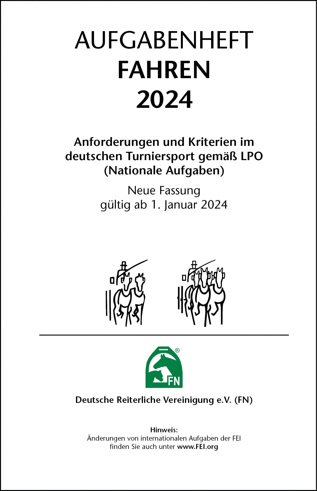 Aufgabenheft Fahren 2024 nur Inhalt