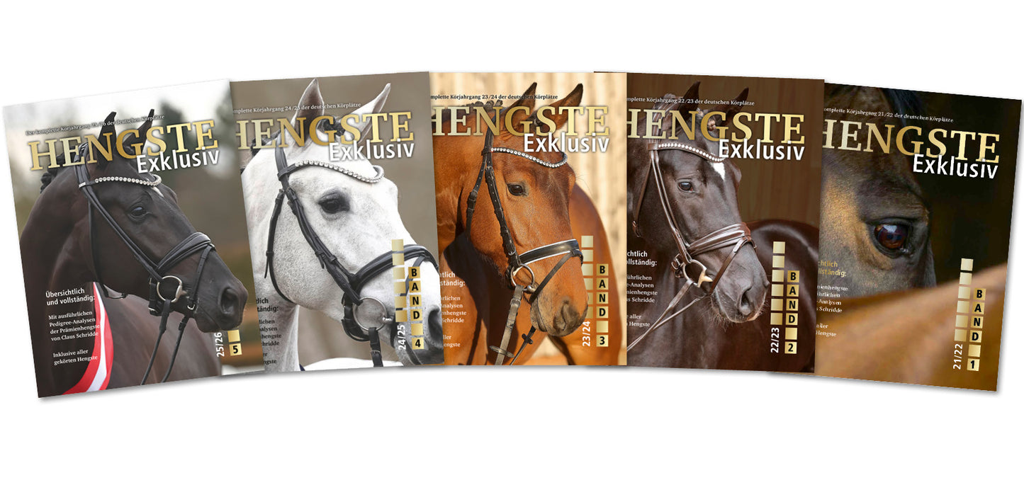 Hengste Exklusiv Band 1, 2, 3, 4 und 5