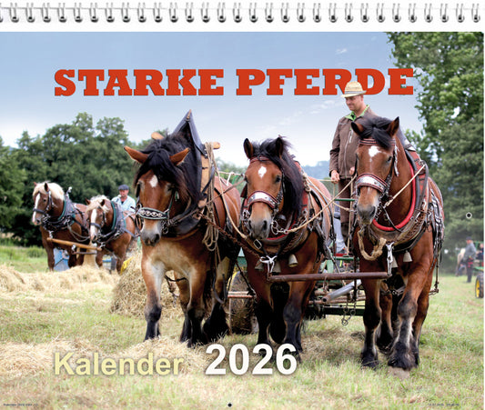 Kalender STARKE PFERDE 2026