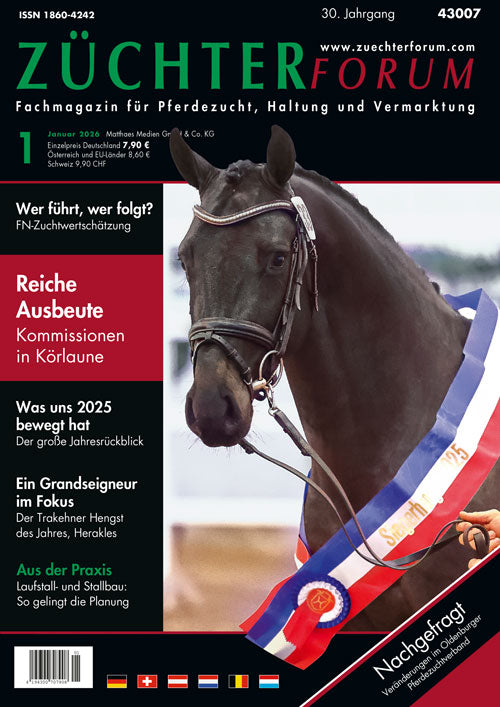 Züchterforum Heft 01/2026