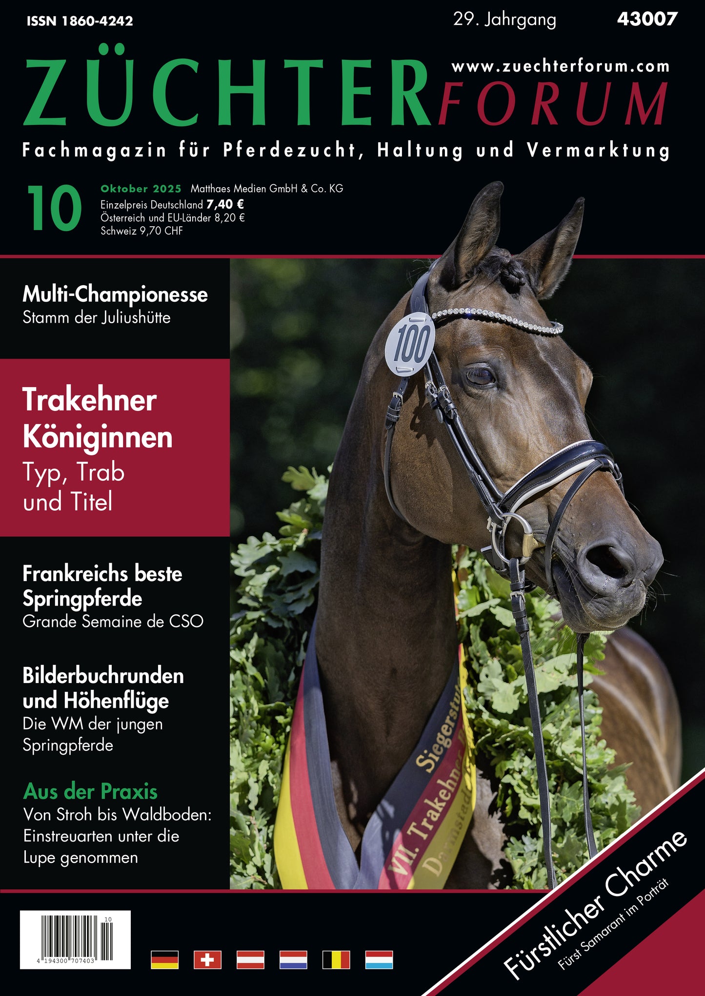 Züchterforum Heft 10/2025