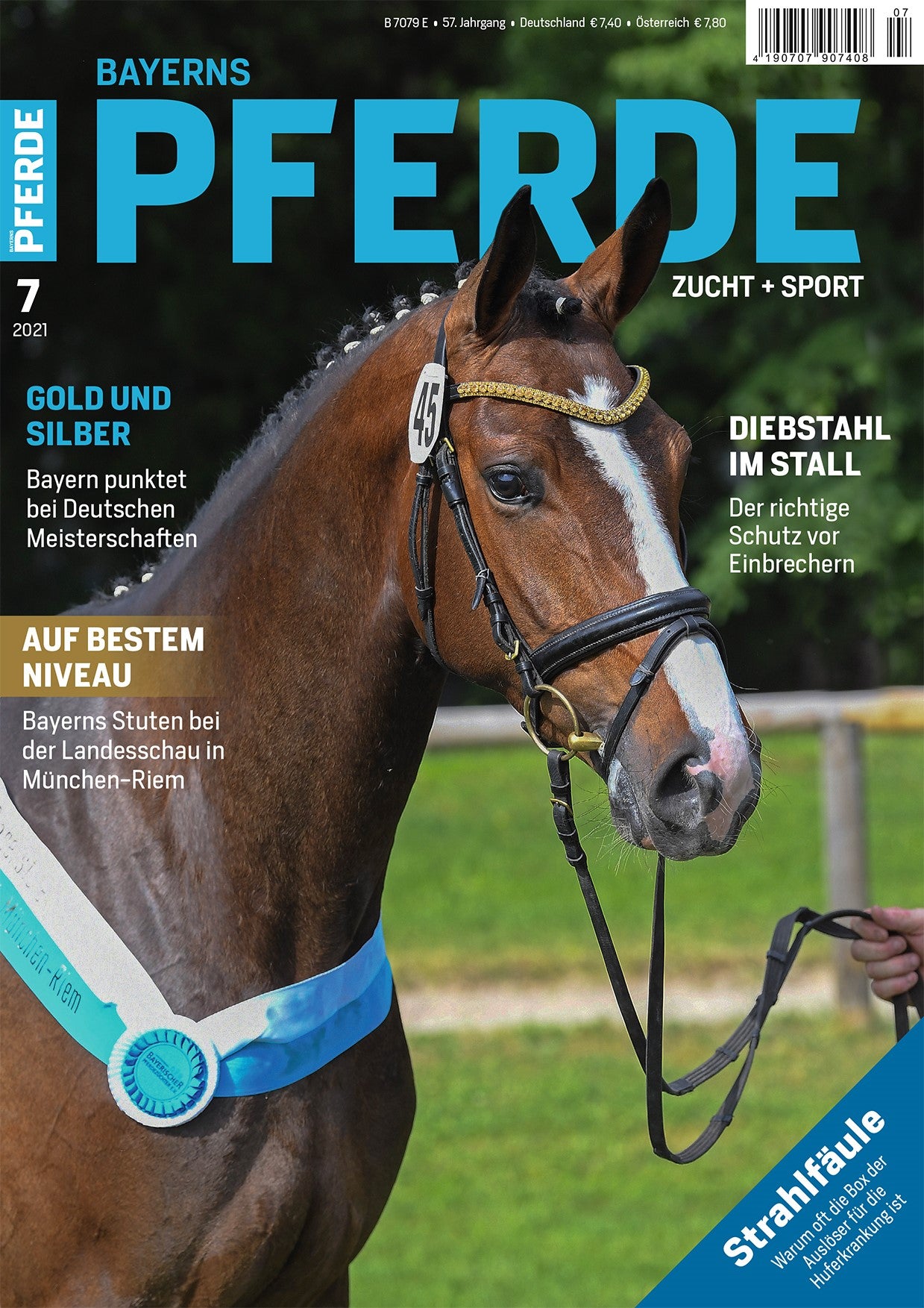 Bayerns Pferde Zucht + Sport Heft 07/2021